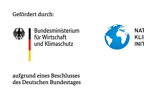 Logos des BMWK und der Nationalen Klimaschutzinitiative (NKI)