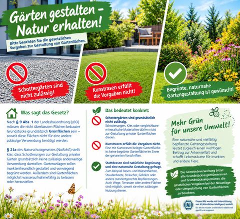 Gartenflächen richtig gestalten