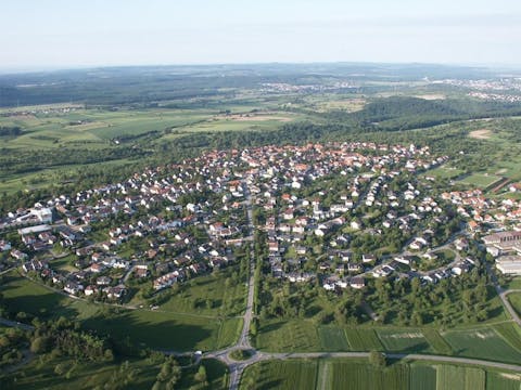 Blick auf Kieselbronn