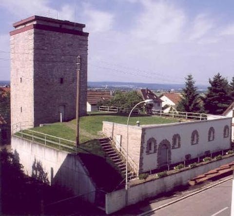 Wasserturm und Erdbehälter